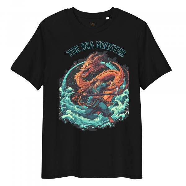 Sea Monster Unisex organic cotton t-shirt