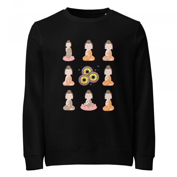 Mini Buddha Lucky organic sweatshirt