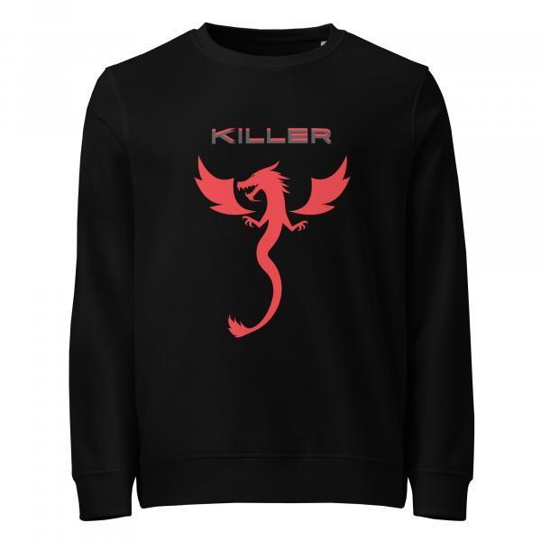 Killer Dragon organic sweatshirt