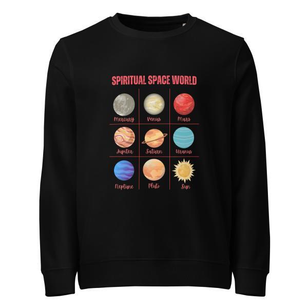 Spiritual Space World organic sweatshirt