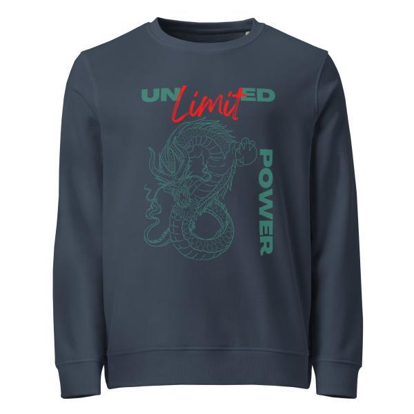 Unlimited Dragon Power organic sweatshirt