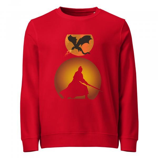 Sun Dragon Tamer Organic Sweatshirt